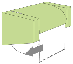 图1：特别设计的卫生纸盒