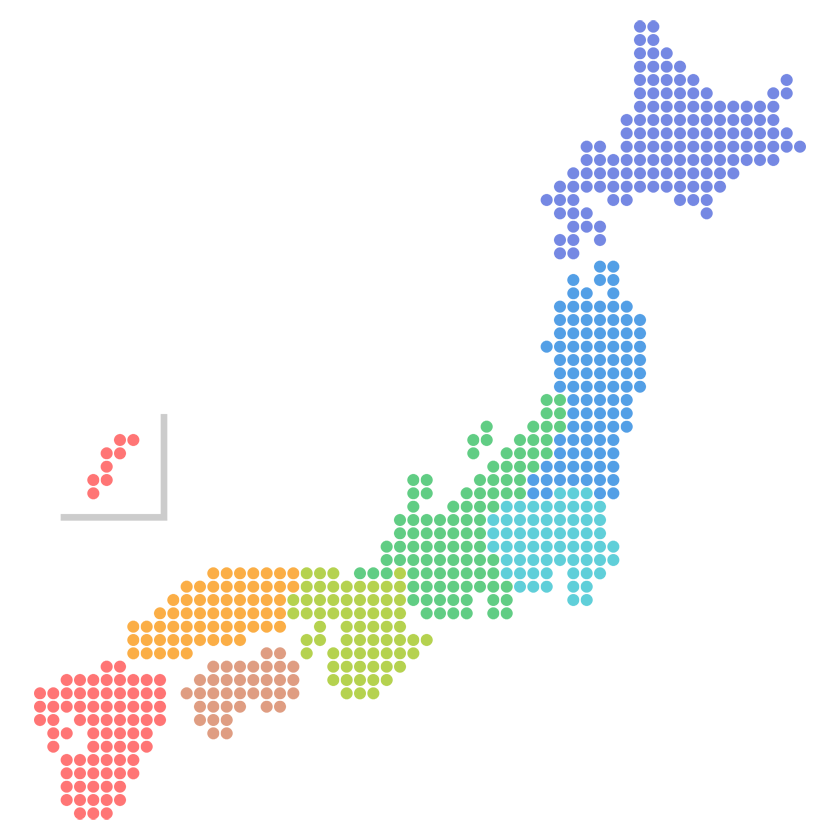 日本地図